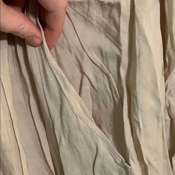 ANTHROPOLOGIE CREAM BABYDOLL BLOUSE NWOT - Picture 6 of 6